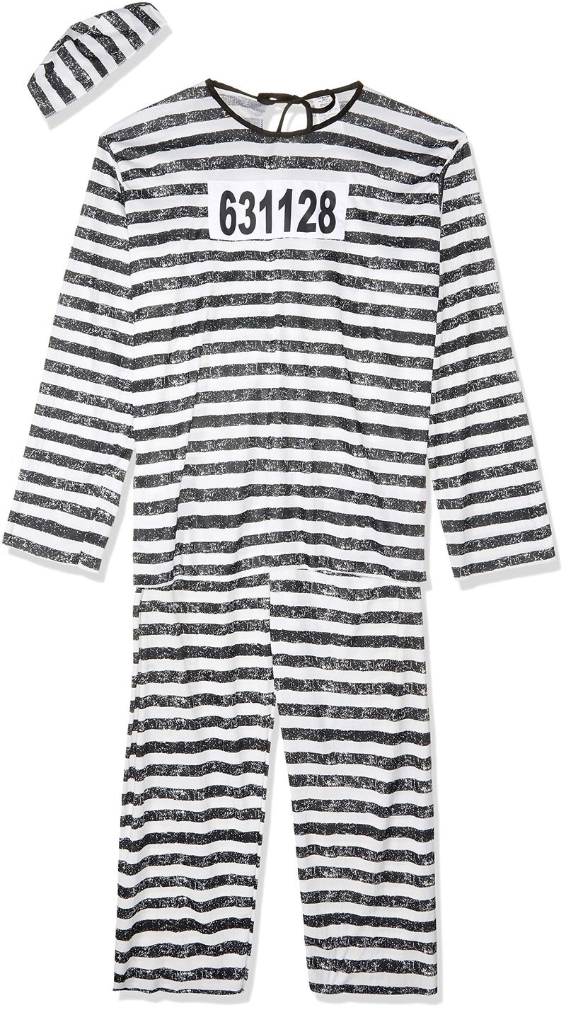 Fun World Jailbird Adult Costume - Image 1